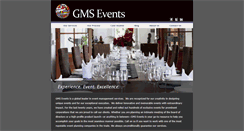 Desktop Screenshot of gmsevents.com